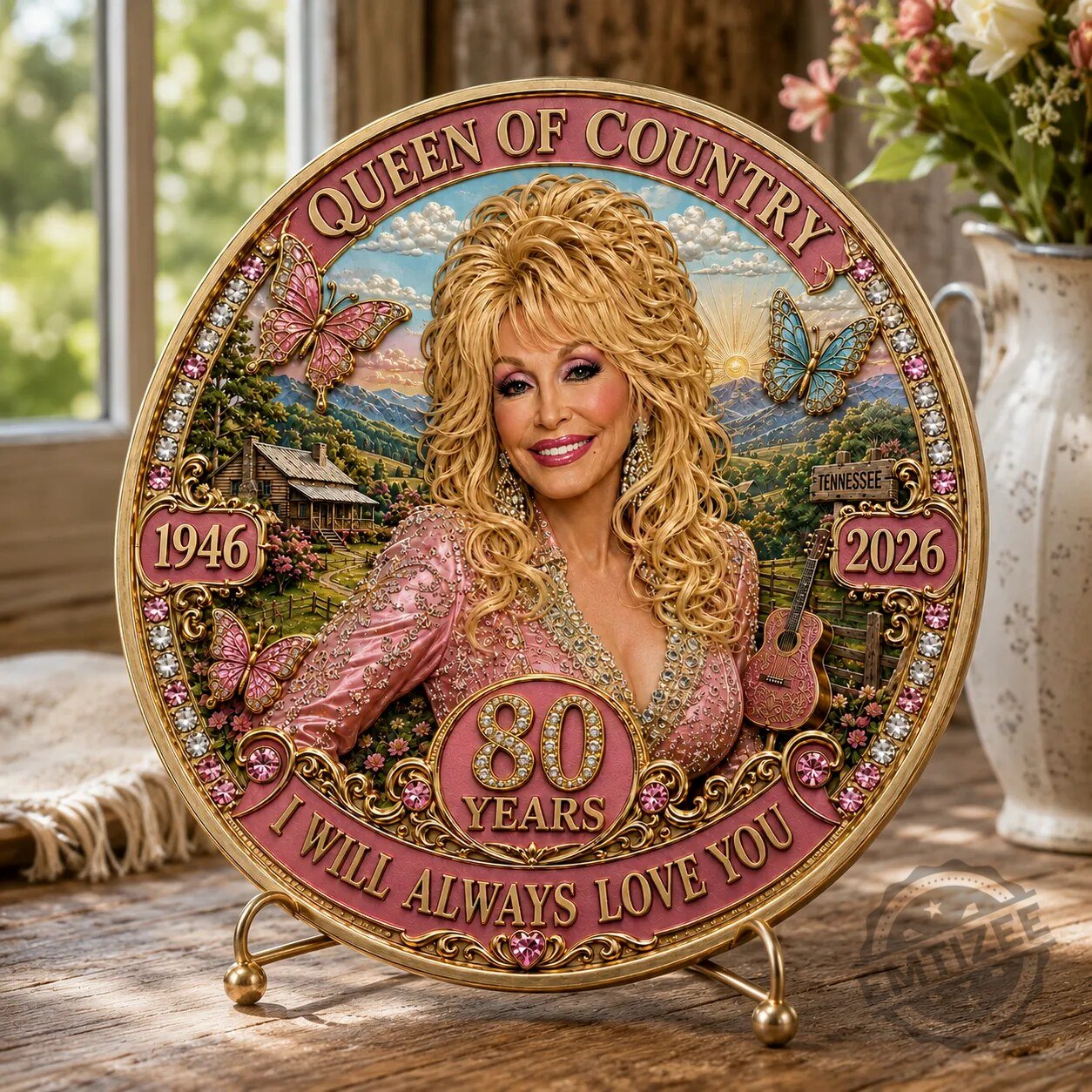 Dolly Parton 80th Anniversary Memorial Coin